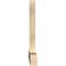 Ekena Millwork Eugene Rough Sawn Timber Gable Bracket, Douglas Fir, 108"W x 40"H x 4"D x 6"F, 9/12 Pitch GBW108X40X0406EUG00RDF - alternate 2
